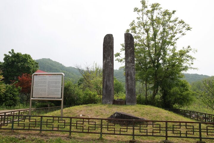 법천사지 당간지주