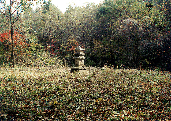 속초노학동삼층석탑(원경)