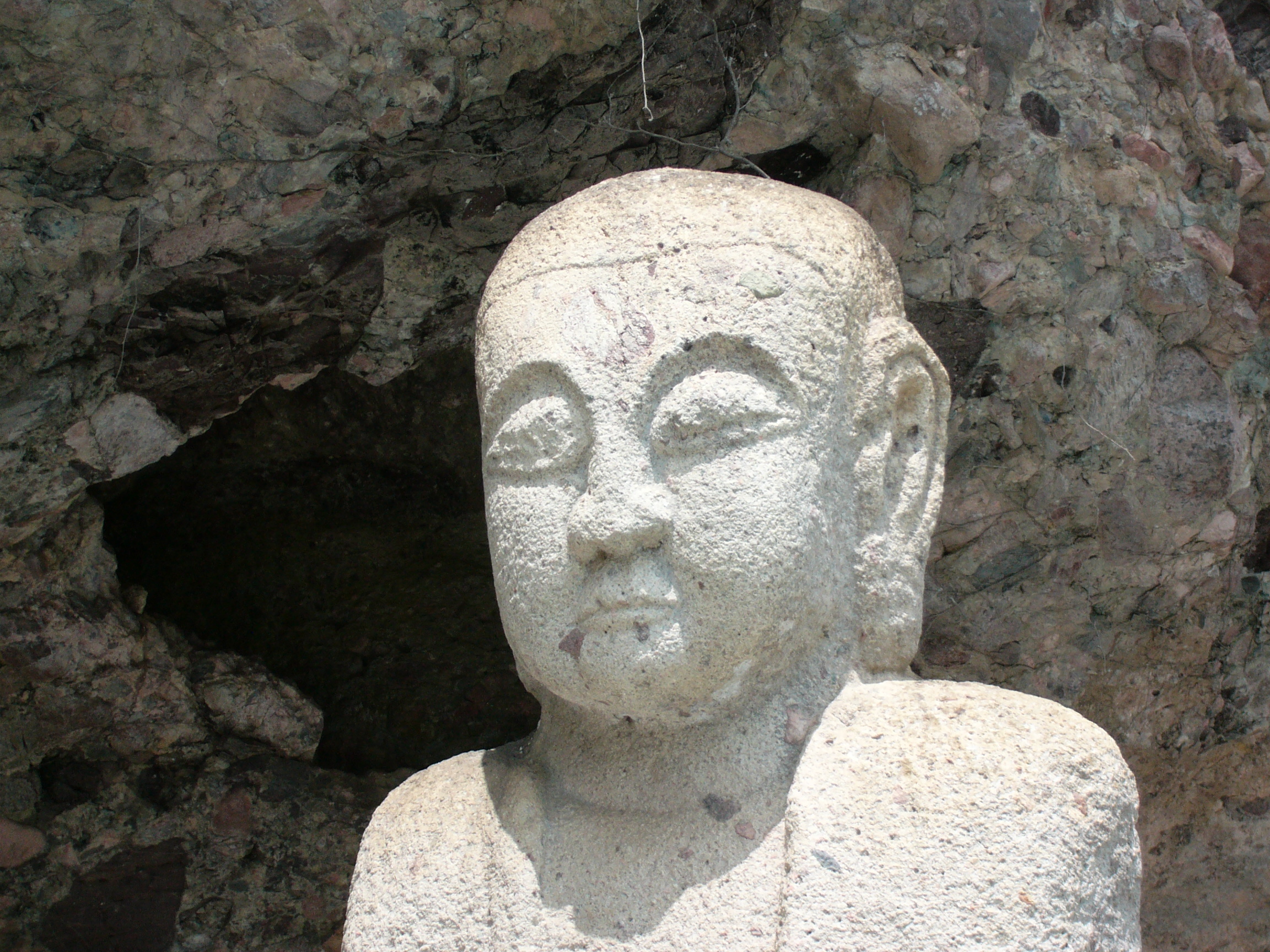 연동사지지장보살입상 안면부