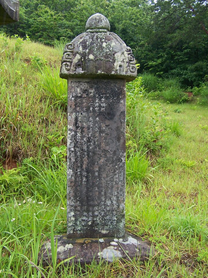 하동 대곡리 조지서 묘비