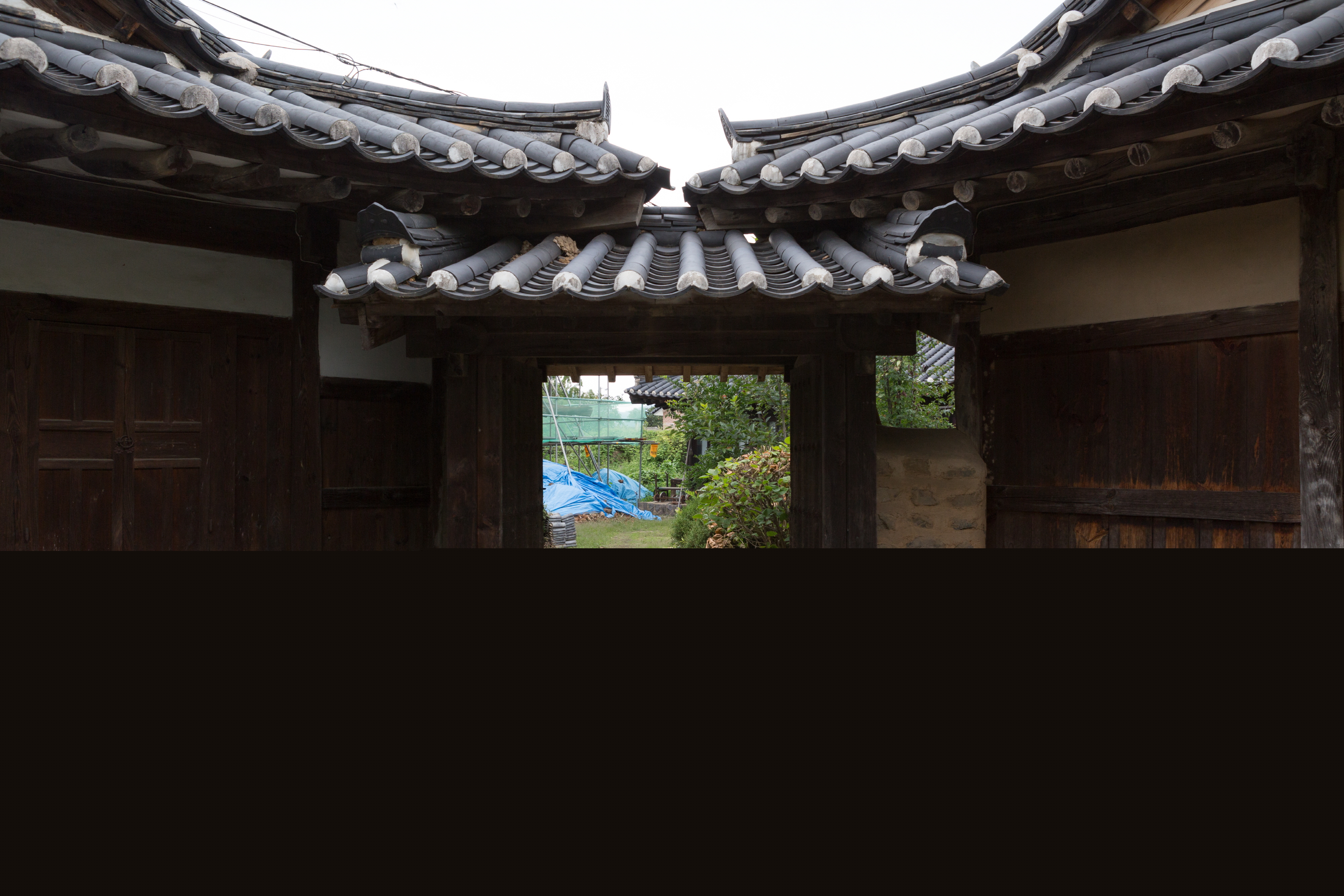 밀양청운리안씨고가_바깥대문 (촬영년도 : 2015년)