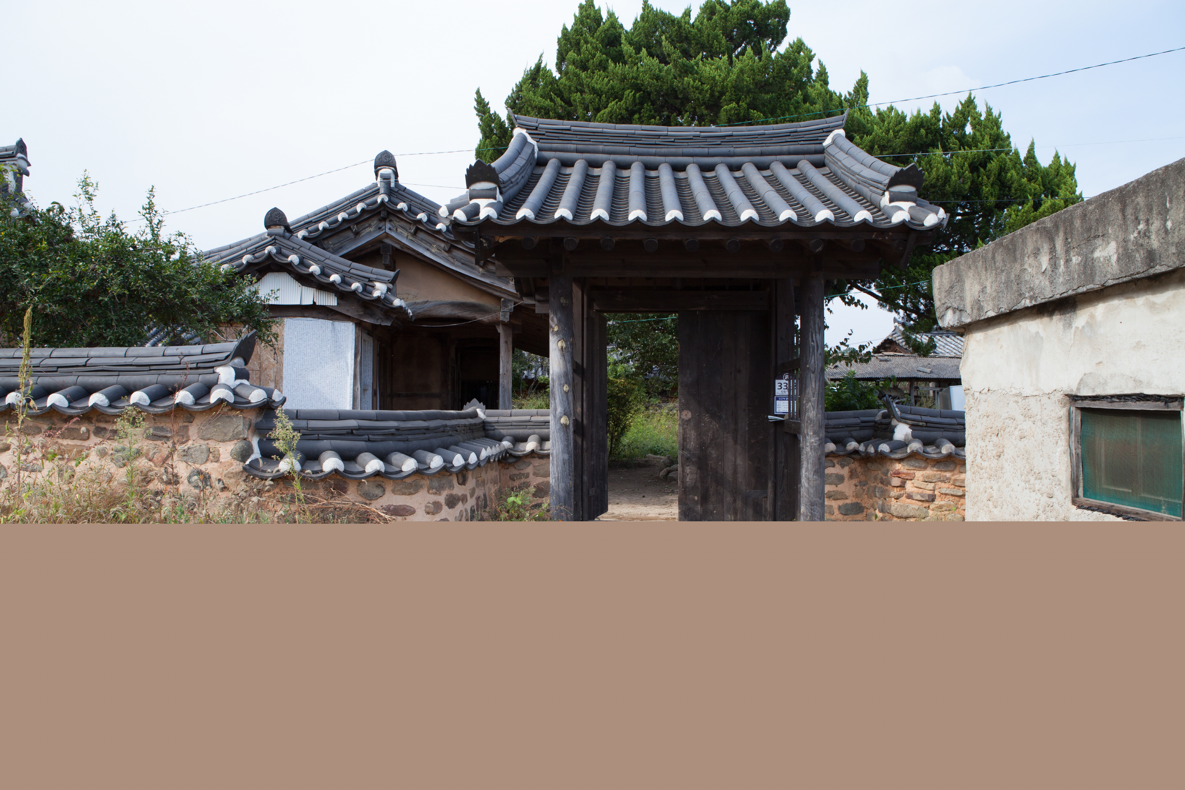 산청단계리박씨고가_입구 (촬영년도 : 2015년)