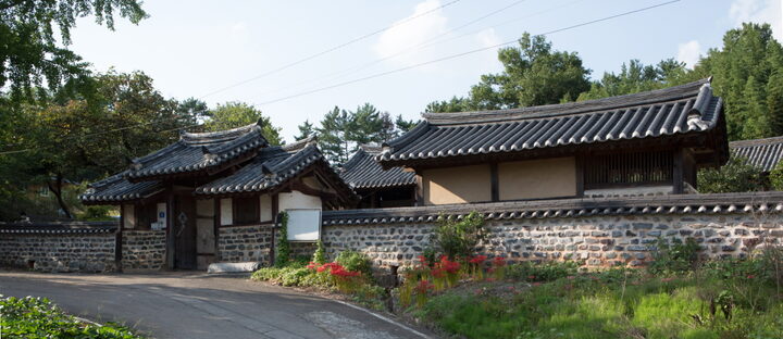 진주 마진리 이씨고가_전경 (촬영년도 : 2015년)