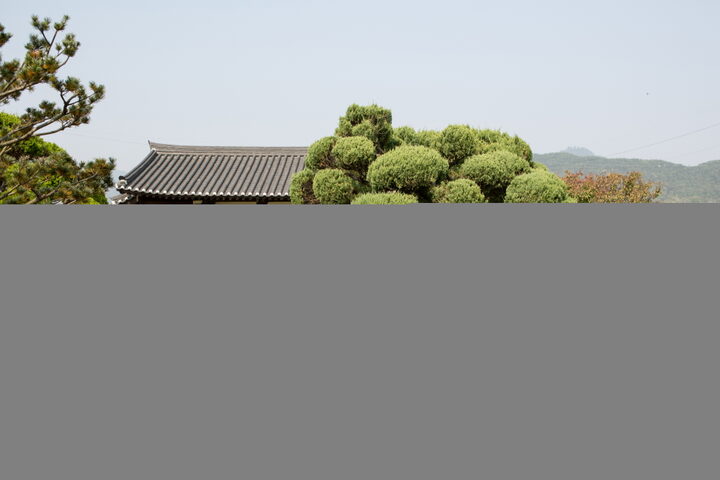 함양개평리하동정씨고가_마당 (촬영년도 : 2015년)