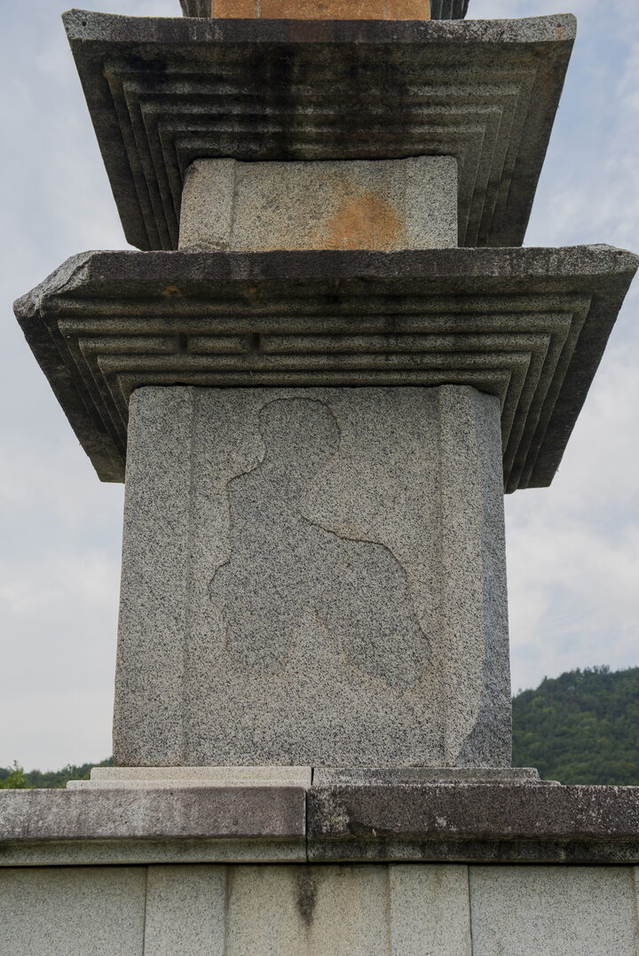김천 서부리 삼층석탑_탑신부 (촬영년도 : 2015년)