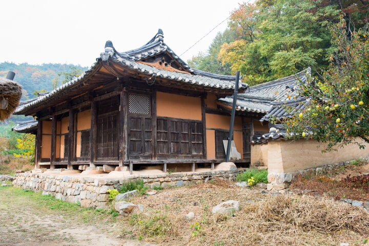 김갑동가옥_사랑채 측면 (촬영년도 : 2015년)