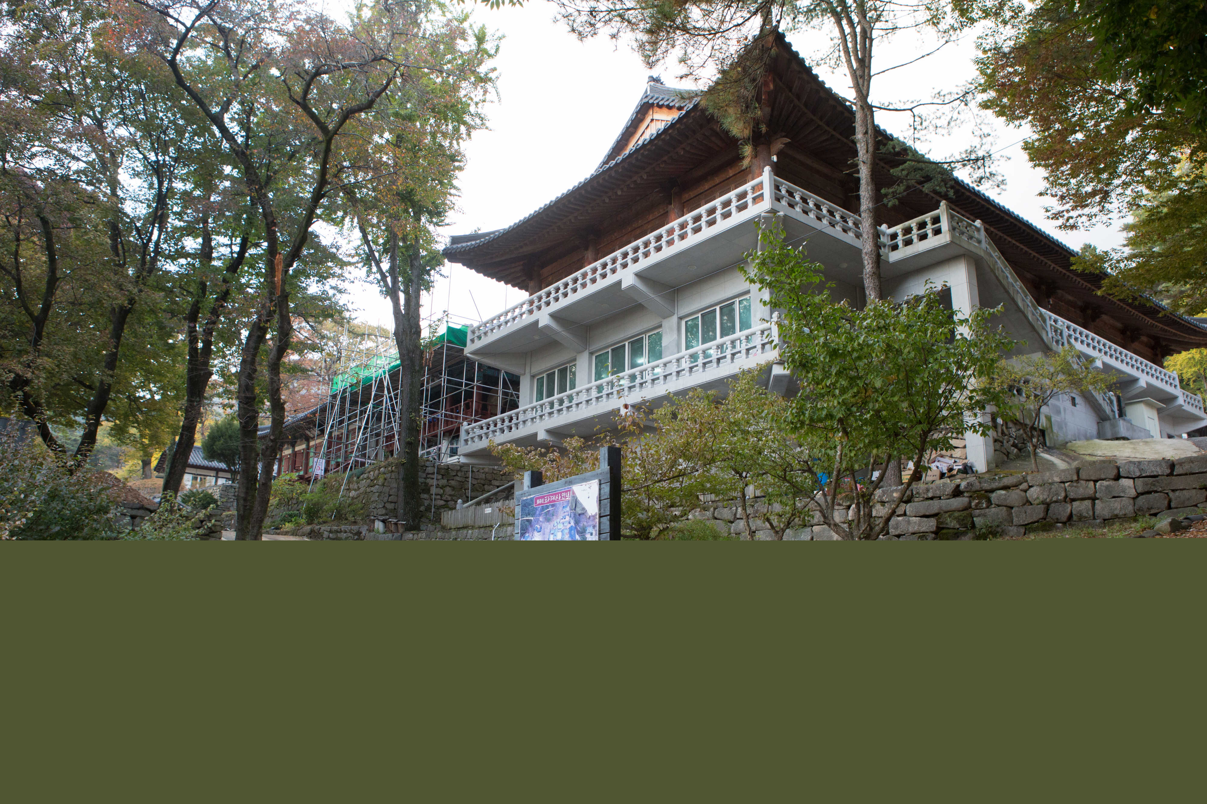 파계사진동루_전경 (촬영년도 : 2015년)