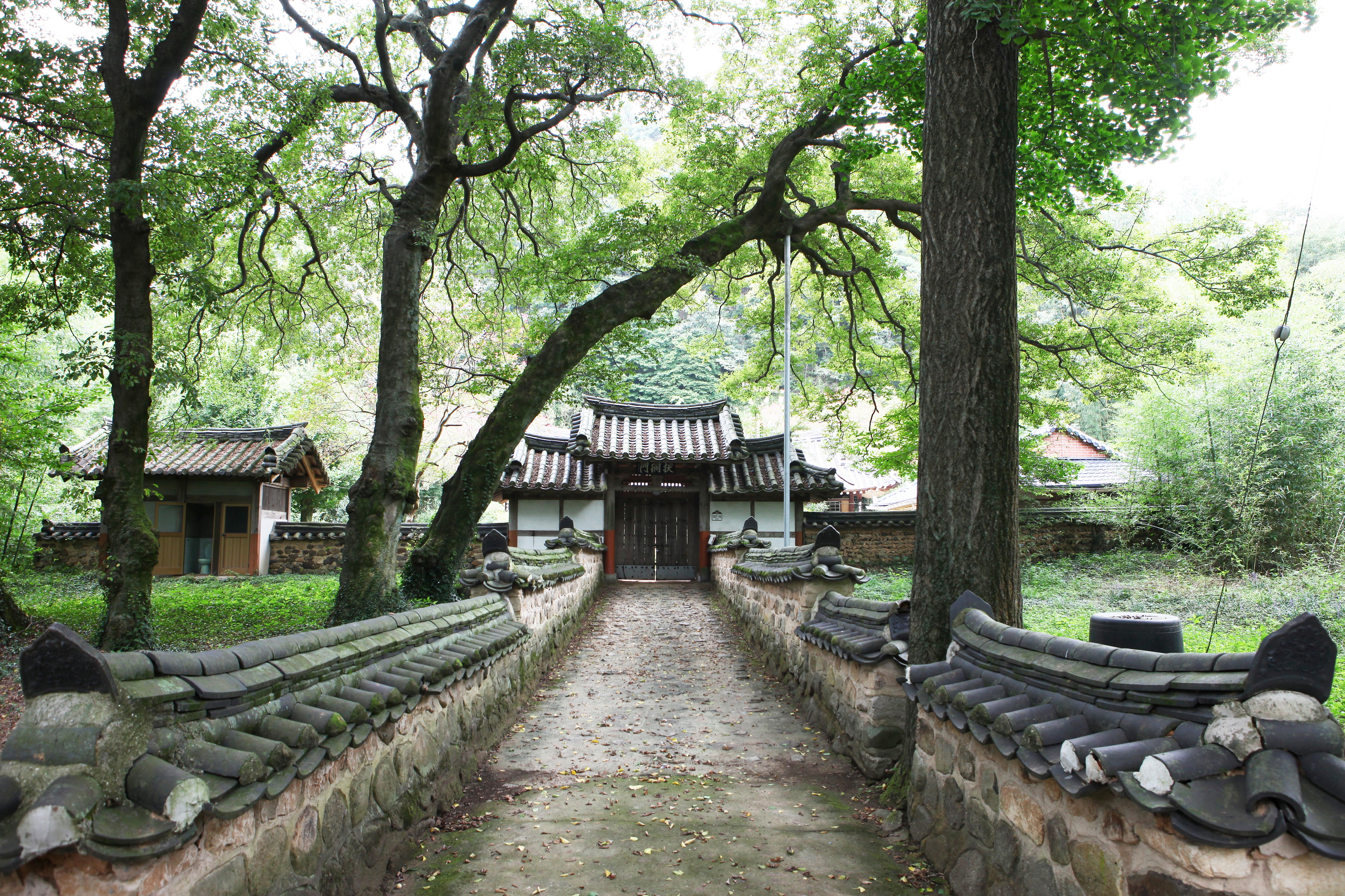 월산재_돌담 (촬영년도 : 2015년)