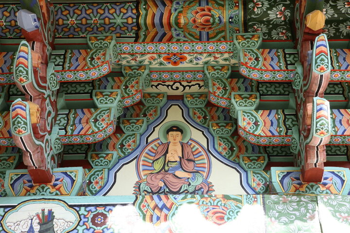 쌍봉사극락전_내부단청 (촬영년도 : 2015년)