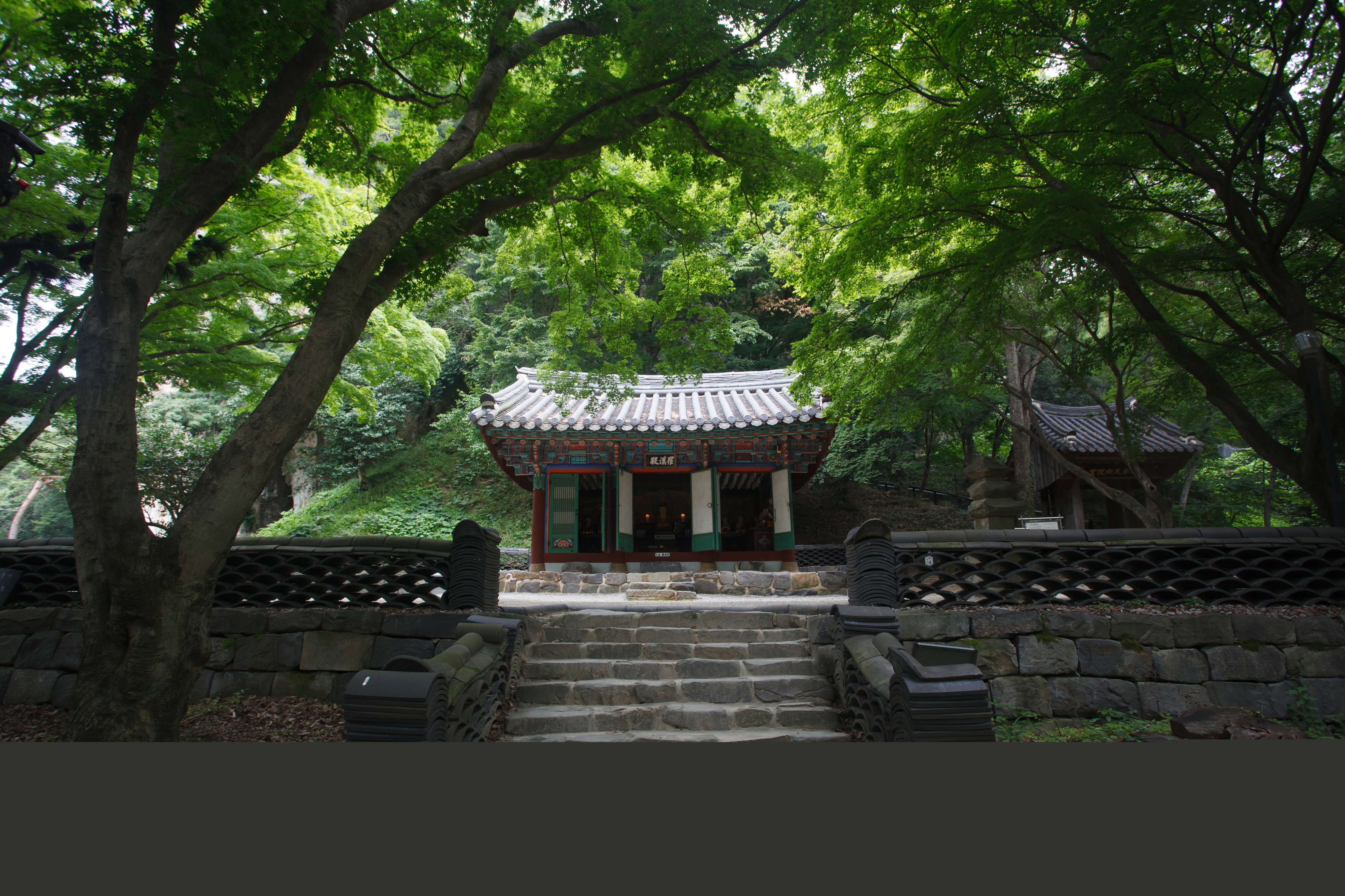 나한전_입구 전경 (촬영년도 : 2015년)