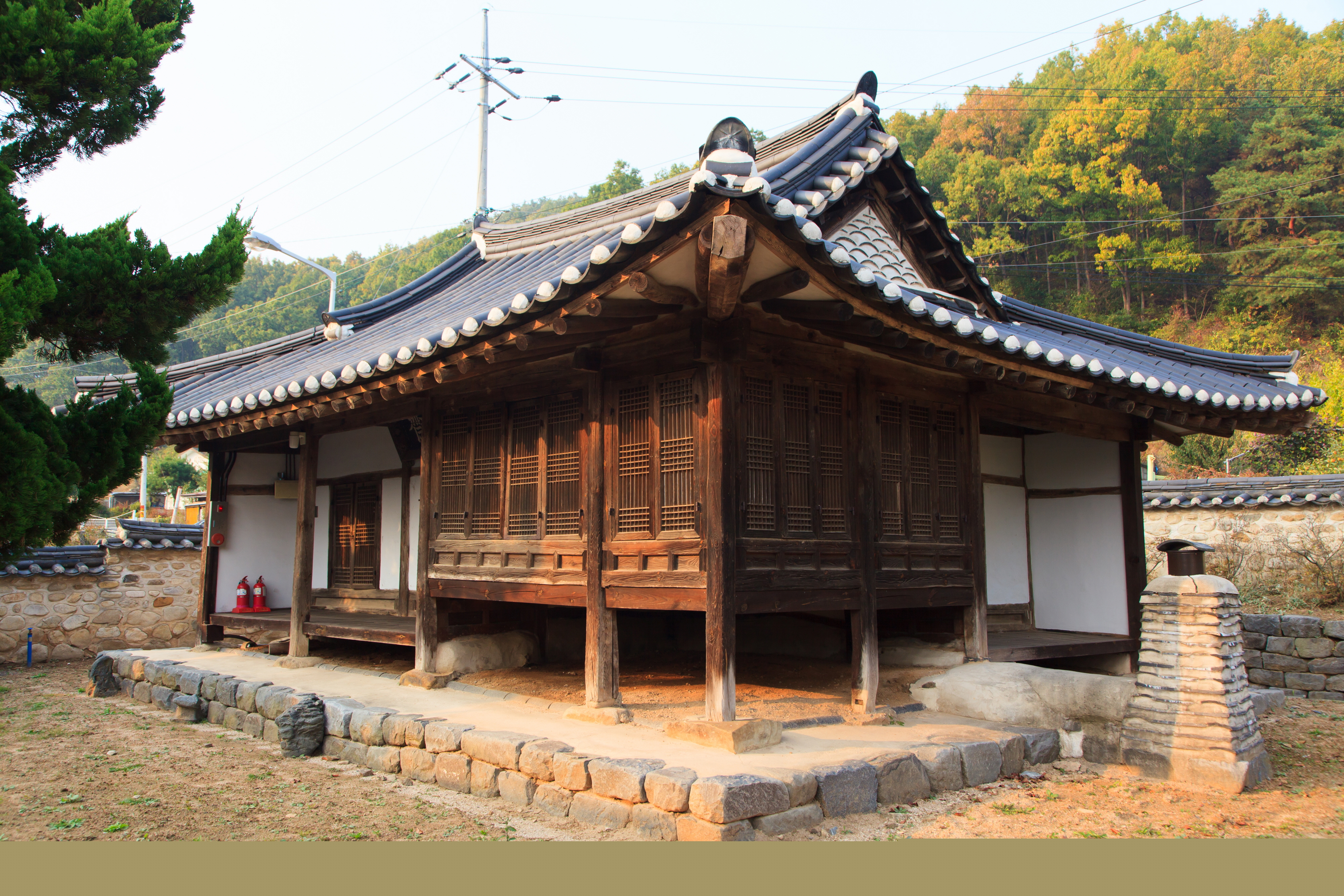 아산 원천재_우측면 (촬영년도 : 2015년)