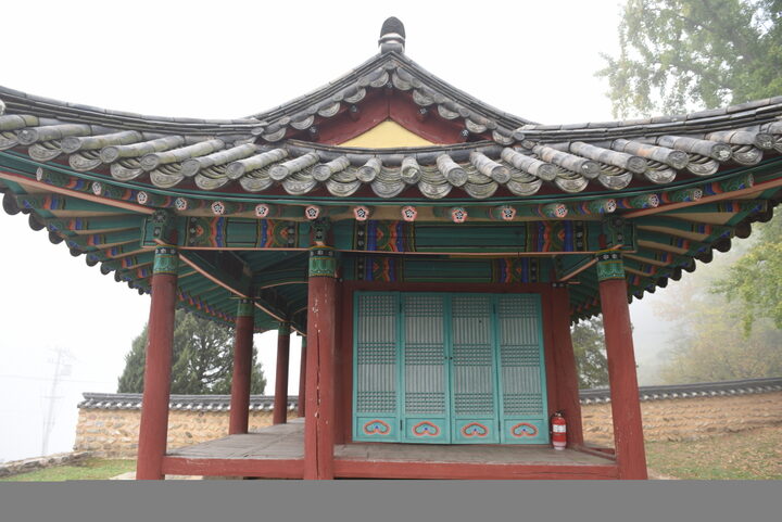 옥천 독락정_측면 (촬영년도 : 2015년)