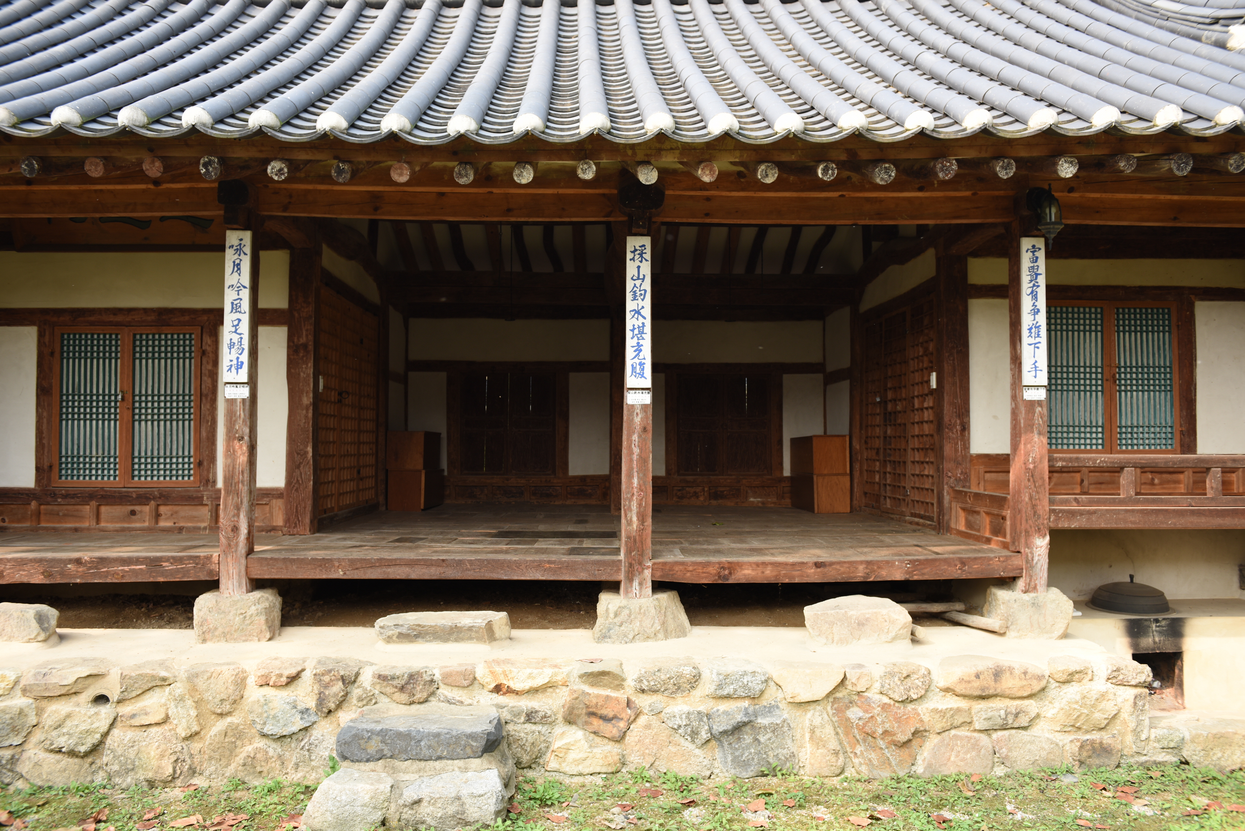 옥천 백운리 고가_사랑채 전경 (촬영년도 : 2015년)