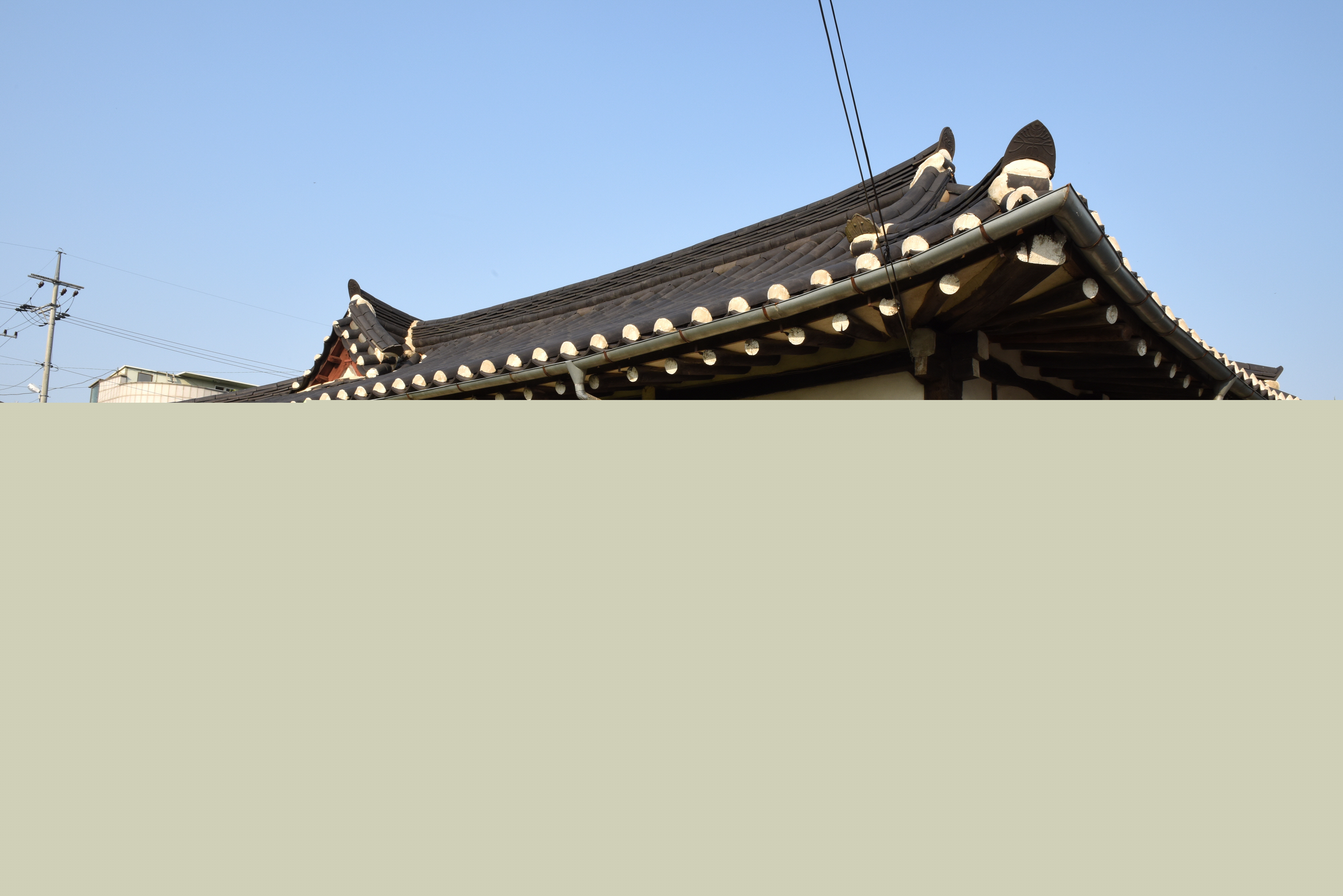 청주 방서동 고가_안채 배면 (촬영년도 : 2015년)