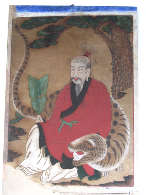 용적사 산신도