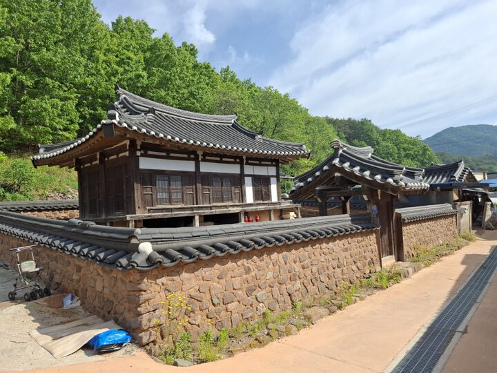 경상북도 문화유산자료 영양 취은당 전경 및 현판 등
