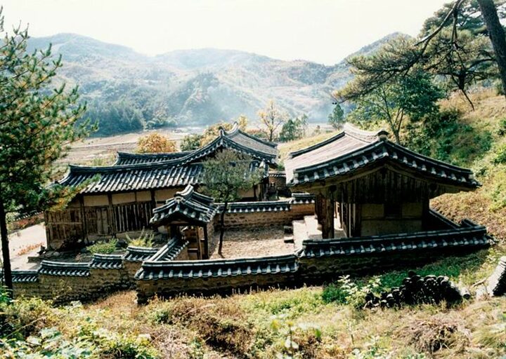 주곡동옥천종택측면