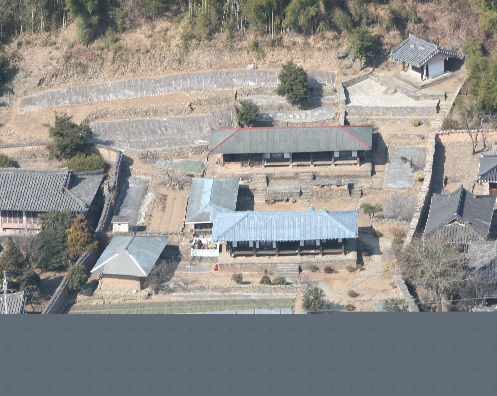 고성 학림리 최씨종가 전경사진
