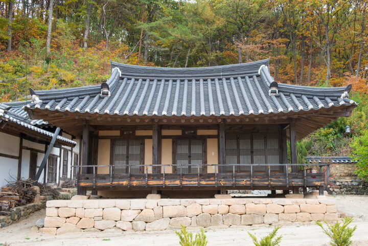 안동전주류씨삼산종택_사랑채 (촬영년도 : 2015년)