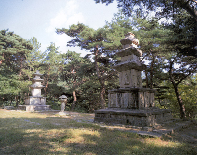 경주 원원사지 근경