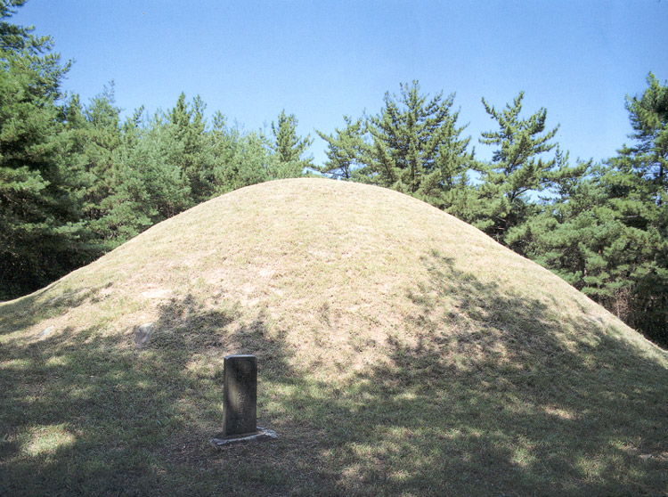 경주 진지왕릉 근경