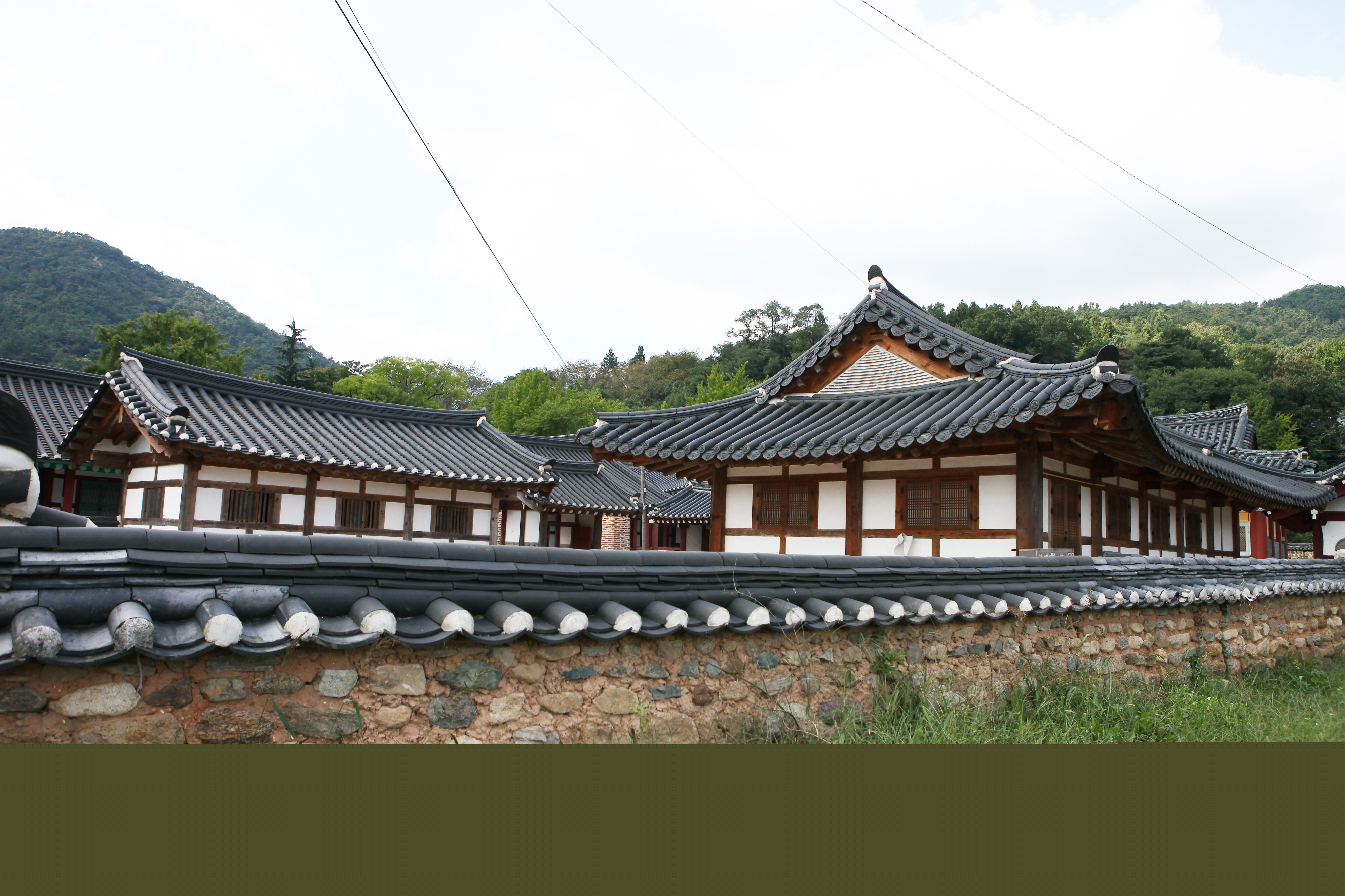 나주목 관아와 향교_돌담 (촬영년도 : 2015년)