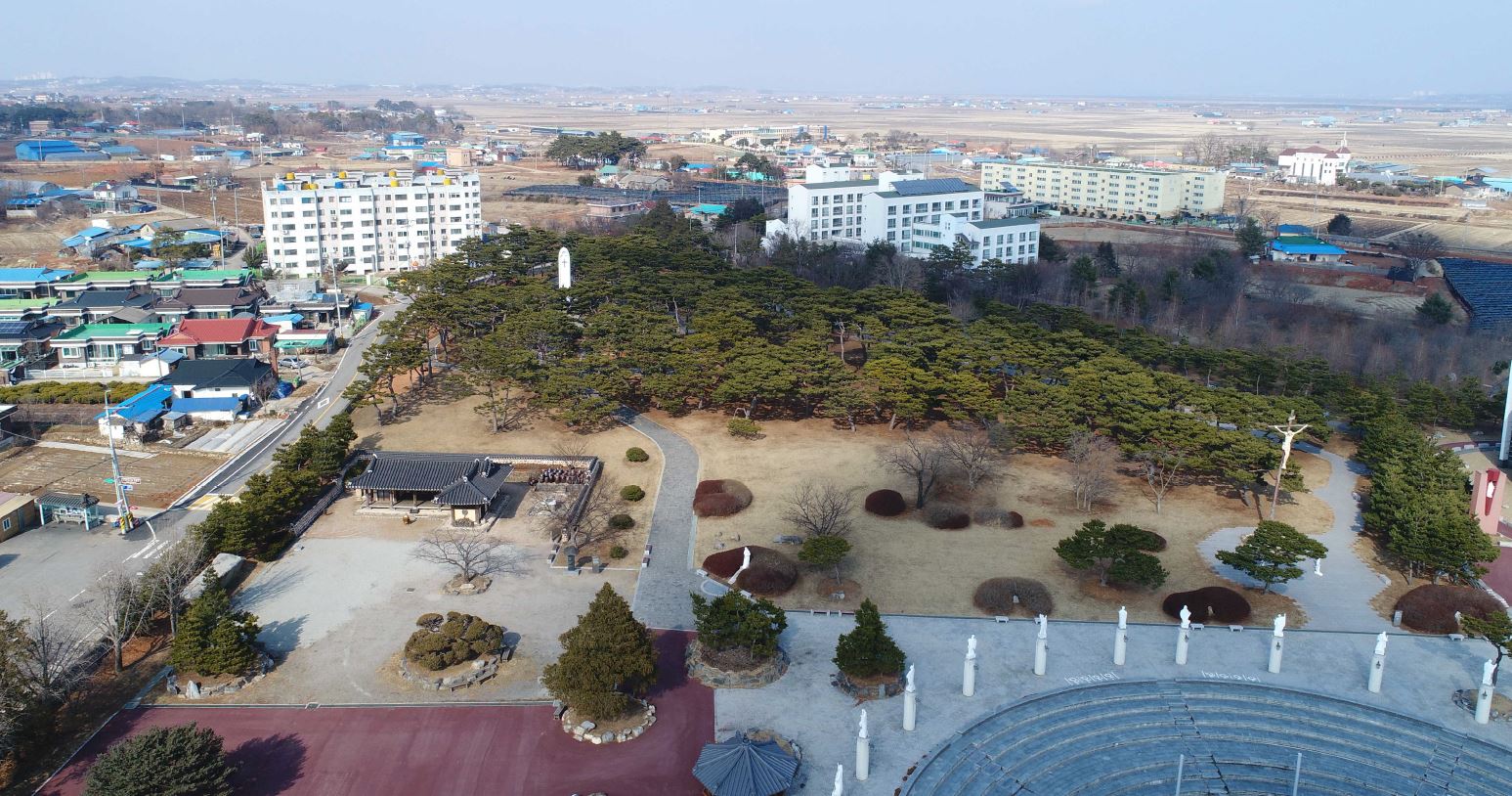 김대건 신부 유적 항공사진