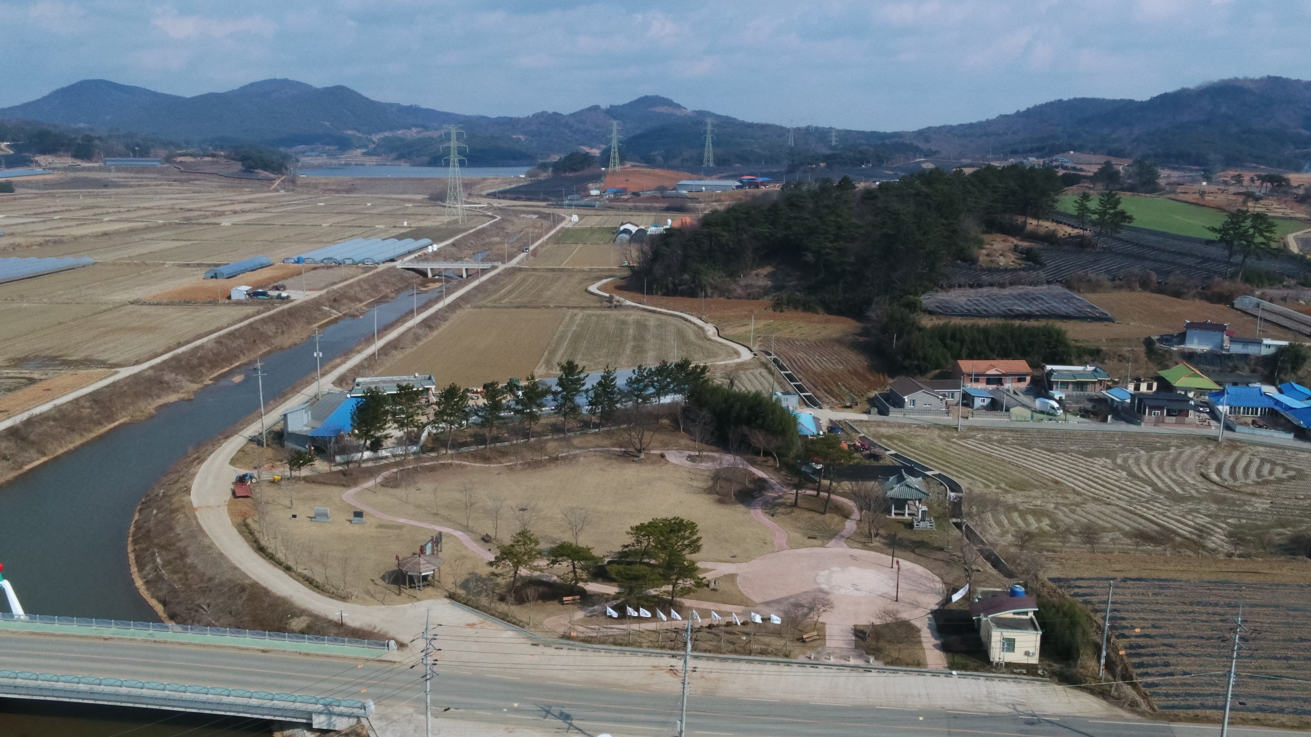 무장기포지 항공사진 1