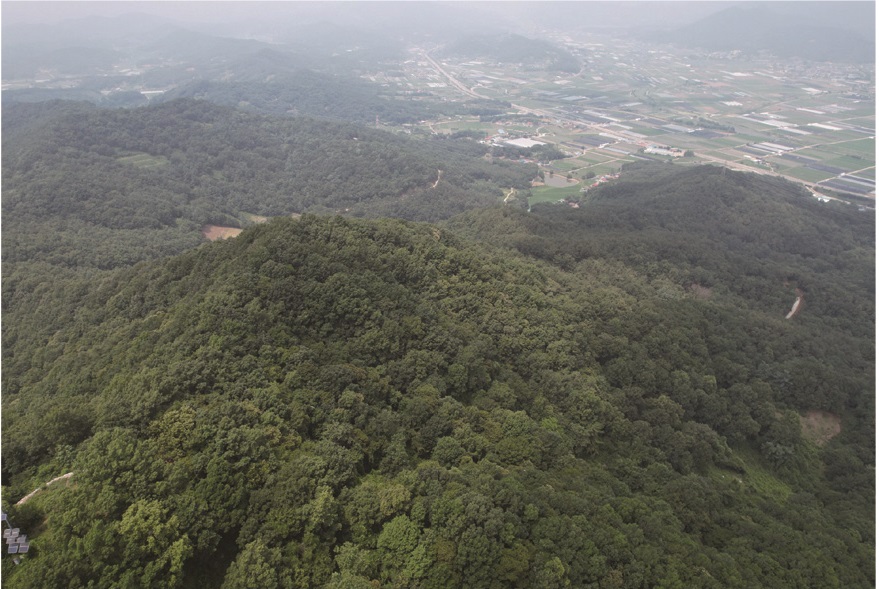 논산 노성산 봉수 원경