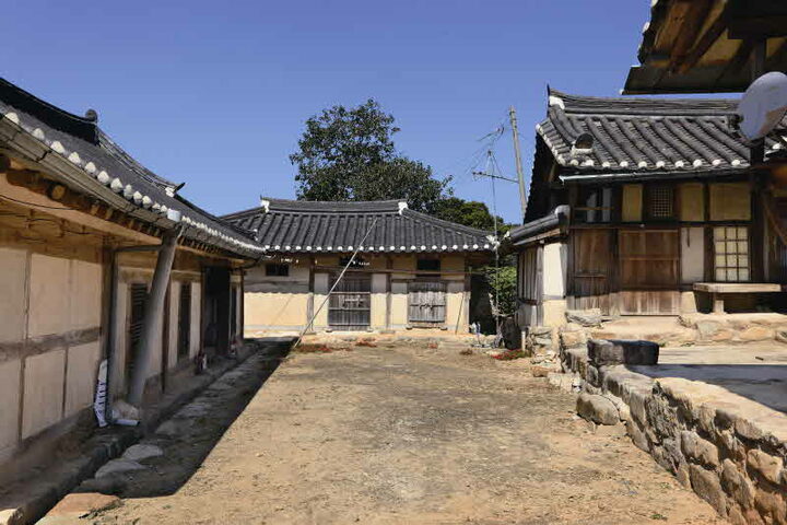 사랑채, 광채, 안채