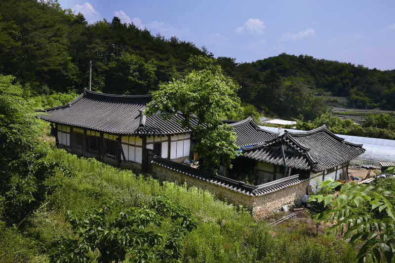 배면에서 내려다본 풍경