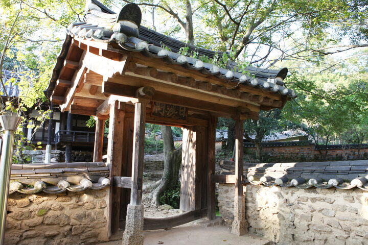 보성 열화정_일각문 (촬영년도 : 2015년)