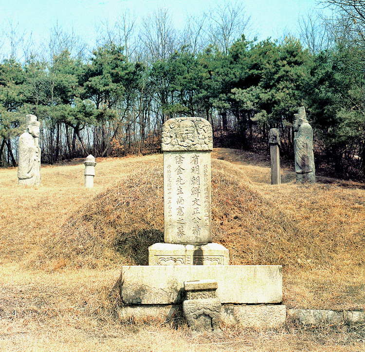김상헌선생묘