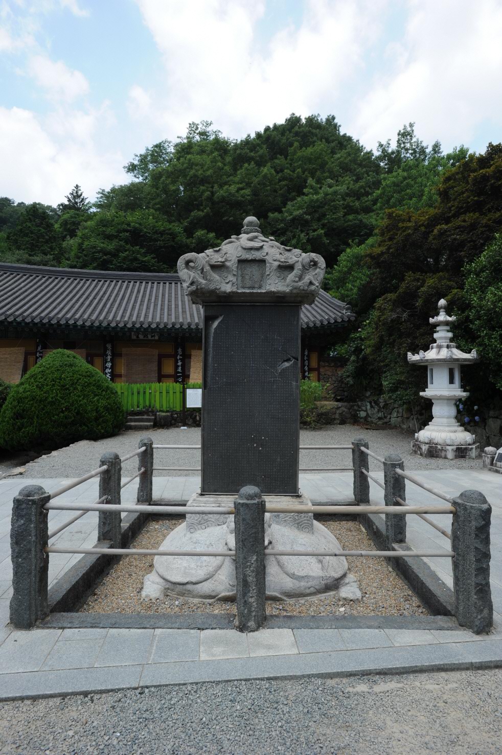 하동 쌍계사 진감선사탑비 (촬영:문화재청)