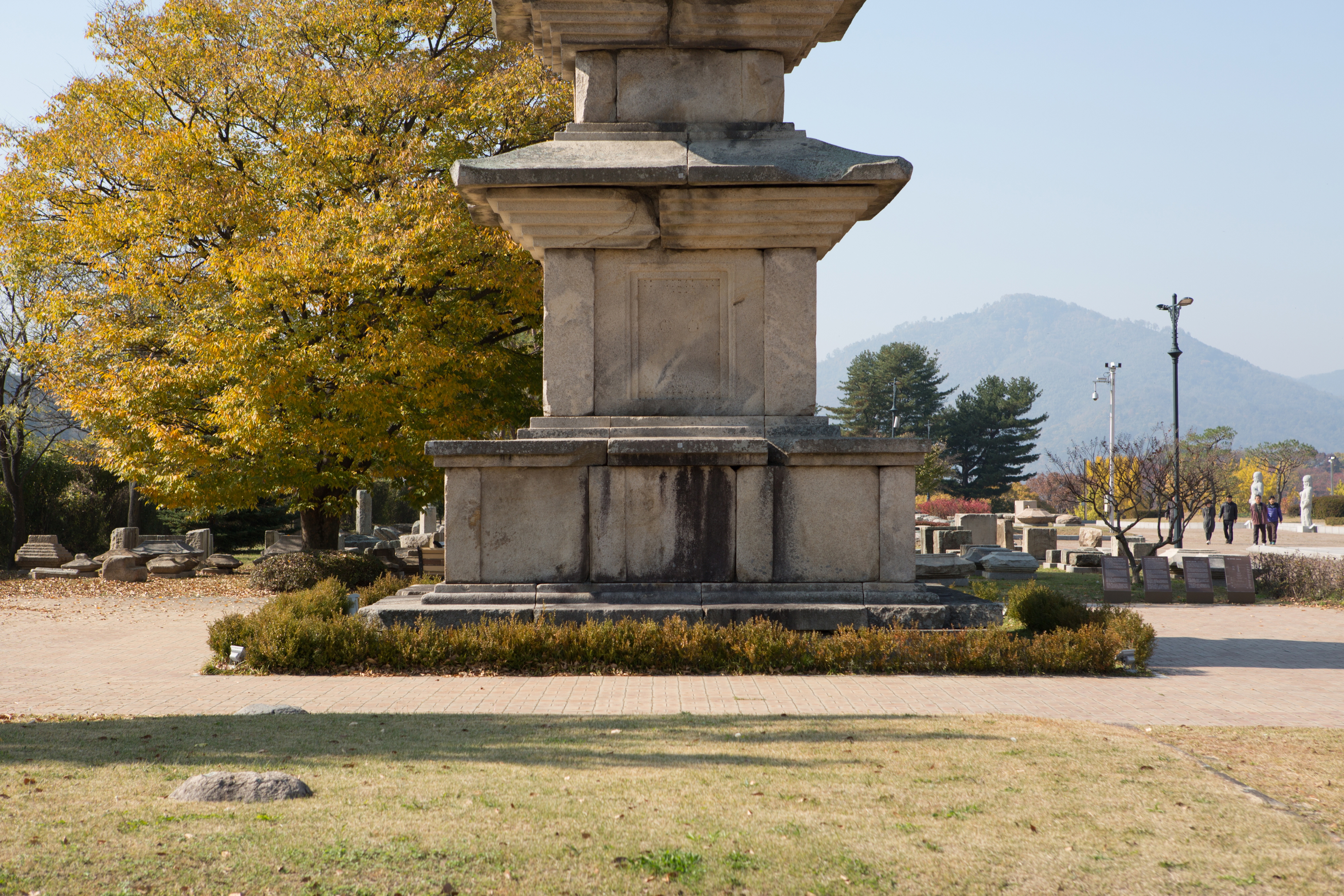 경주 고선사지 삼층석탑_기단부 (촬영년도 : 2015년)