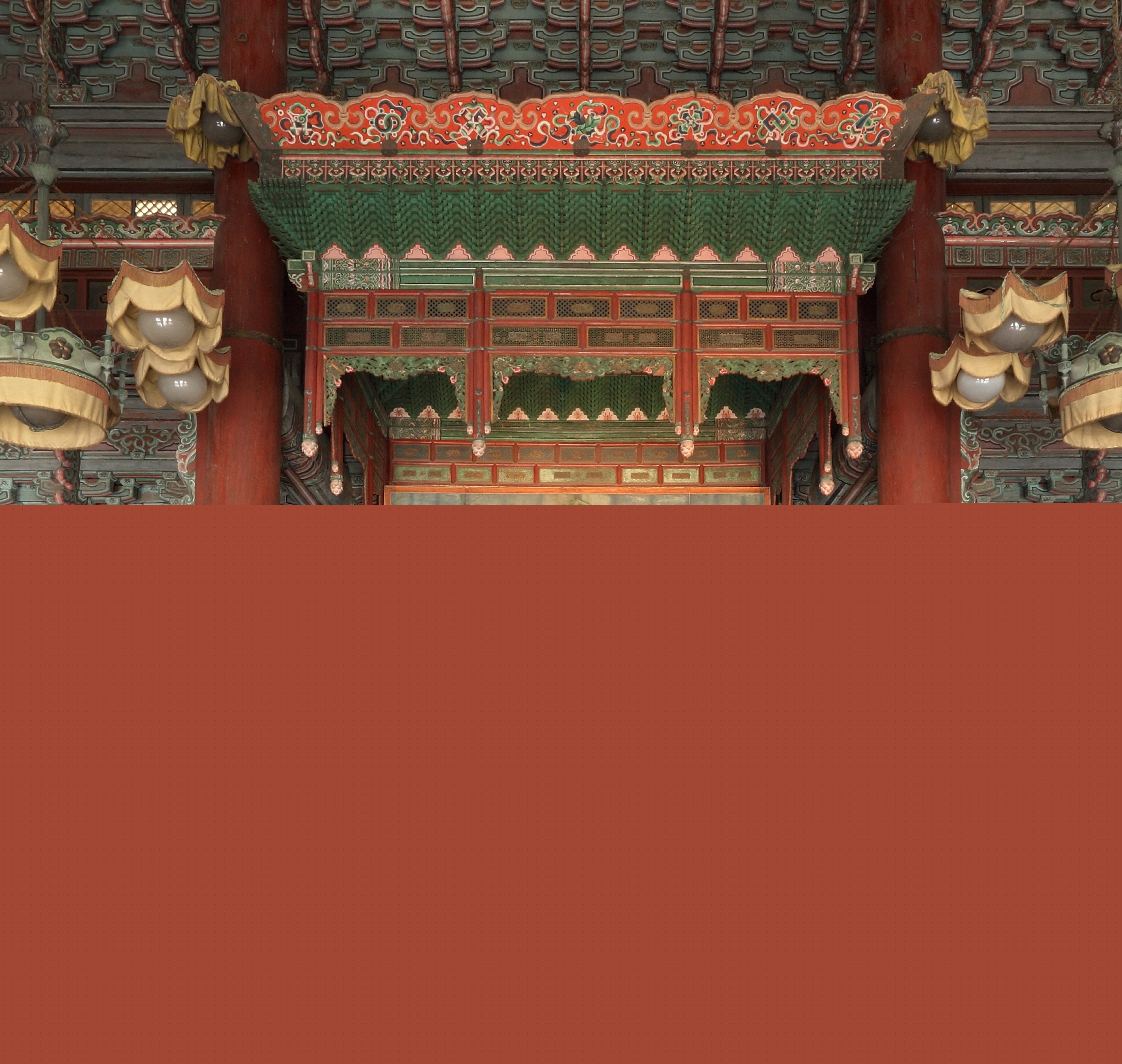 창덕궁 인정전_내부 어좌