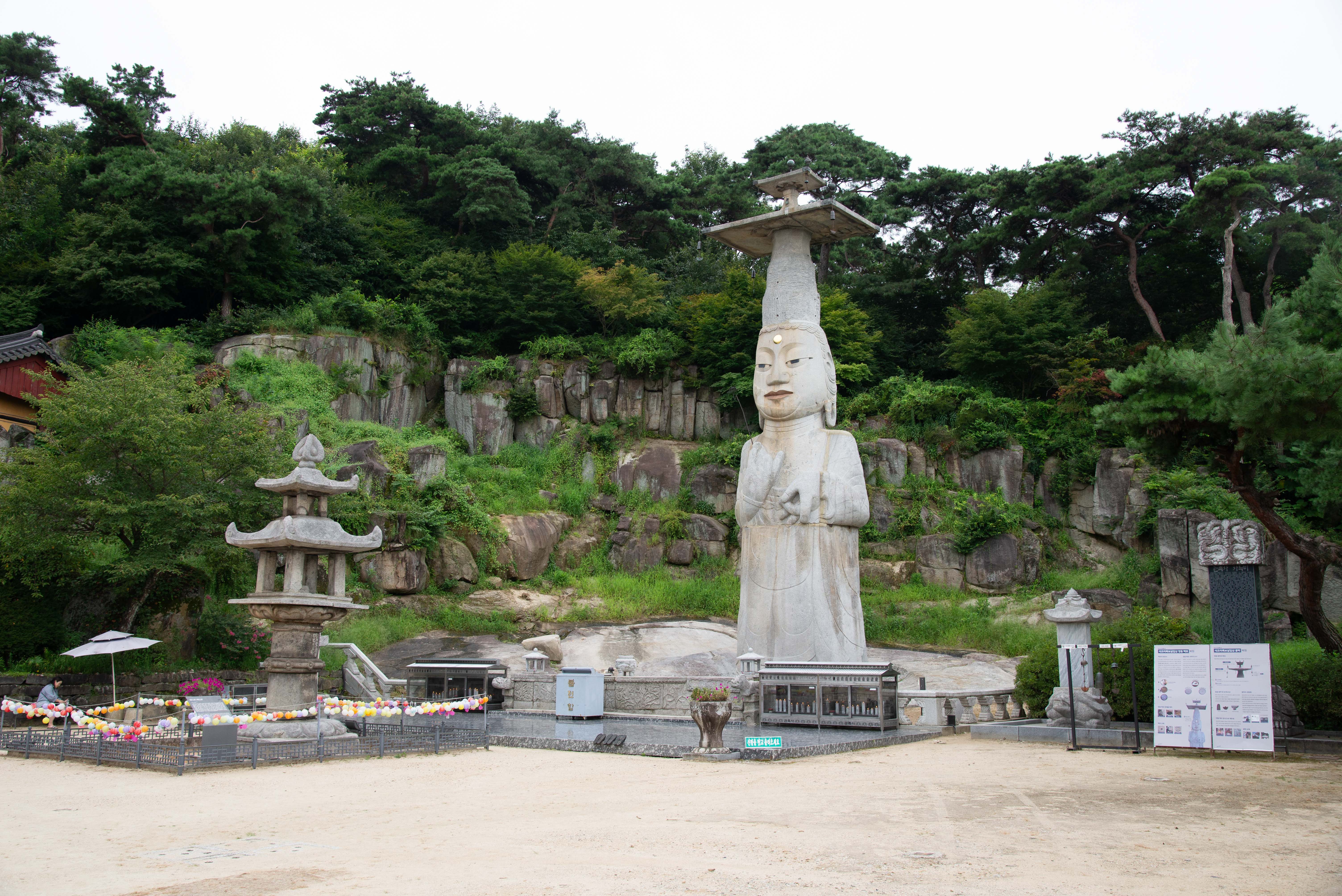 논산 관촉사 석조미륵보살입상(사진)_미륵보살입상 (촬영년도_2024년)