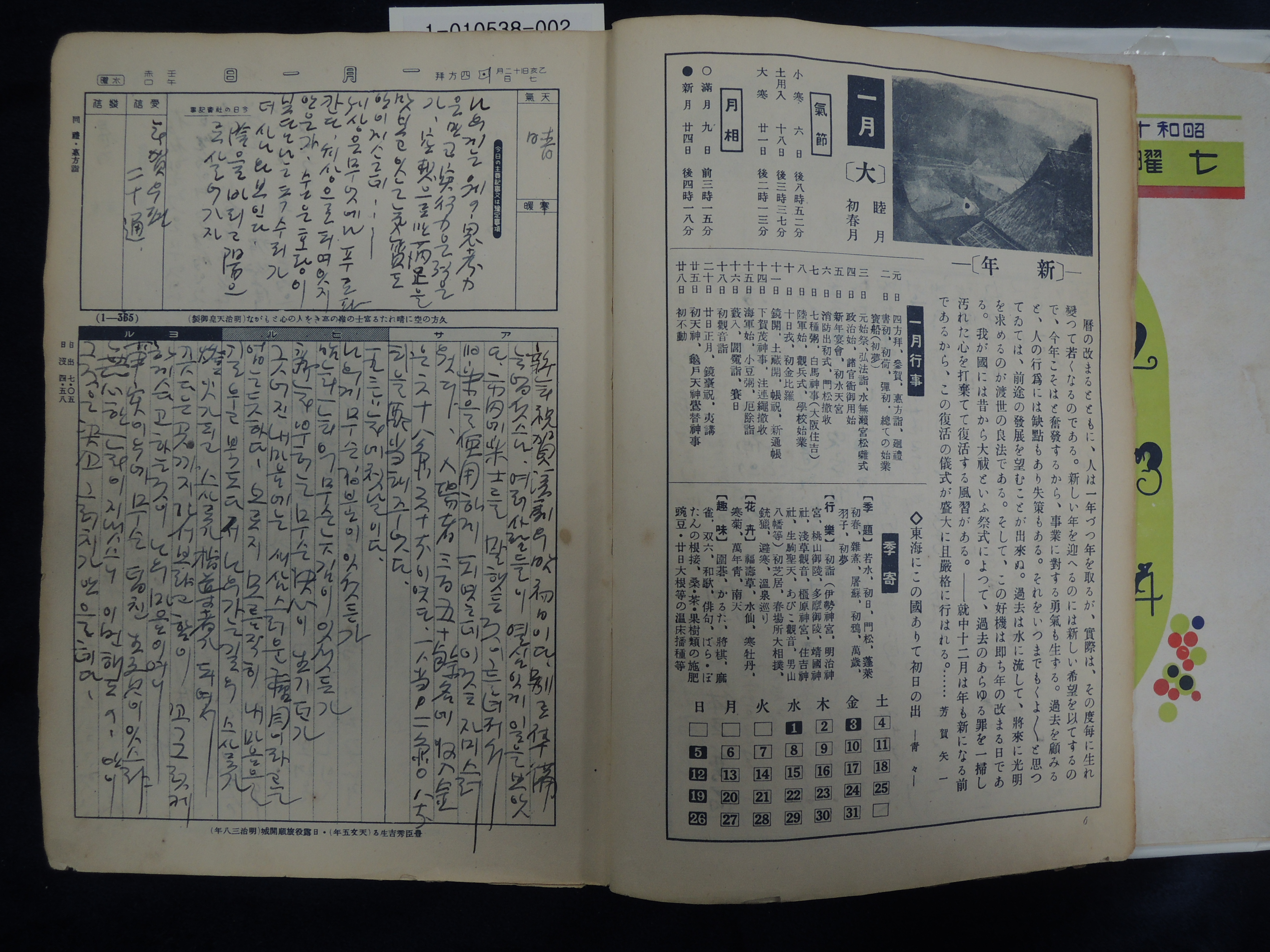 윤봉춘일기(독립기념관)