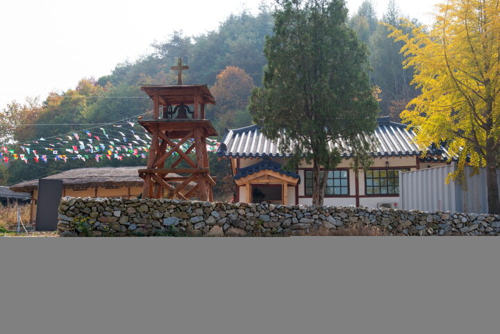 봉화 척곡교회_전경 (촬영년도 : 2015년)