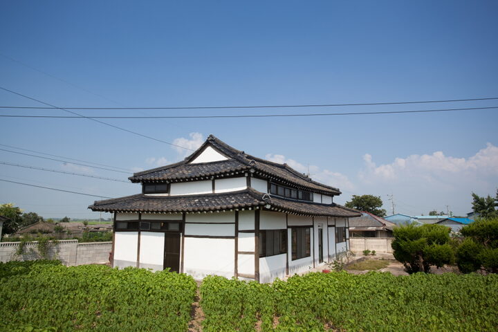 김제 종신리 한·일 절충식 가옥_전경 (촬영년도 : 2015년)