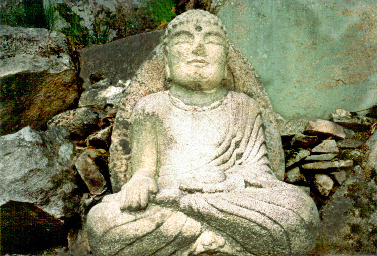 서기사석조약사여래좌상(정면)