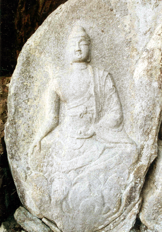 옥산사마애약사여래좌상