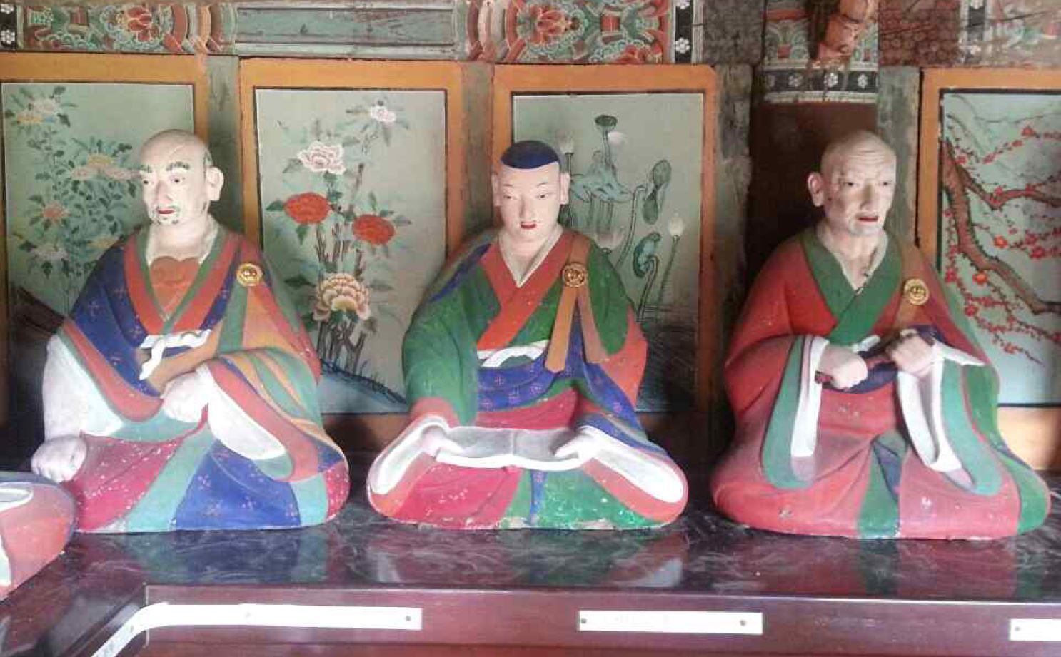구미 대둔사 소조십육나한상 및 권속 일괄, 구미시