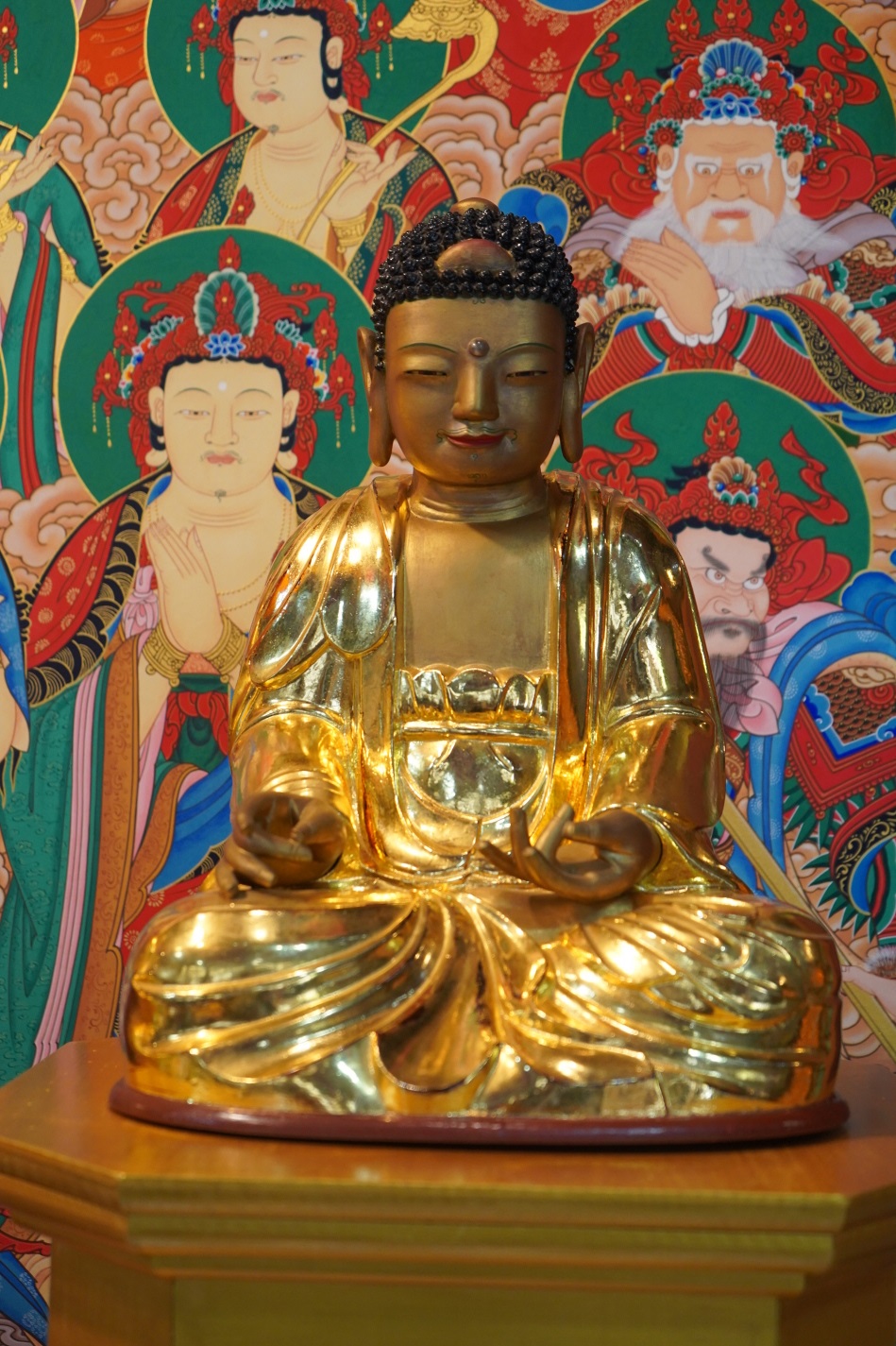 광주 덕산사 목조여래좌상