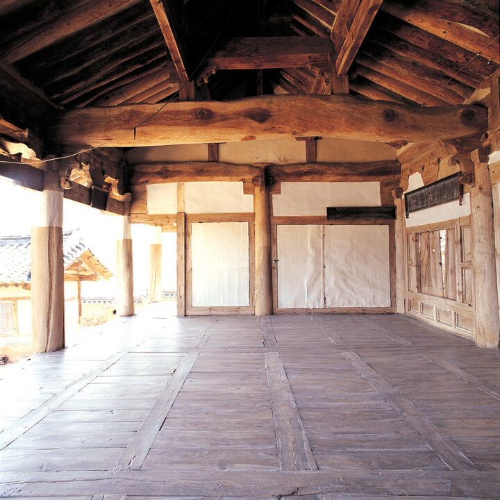 도동서원 강당(중정당) 내부