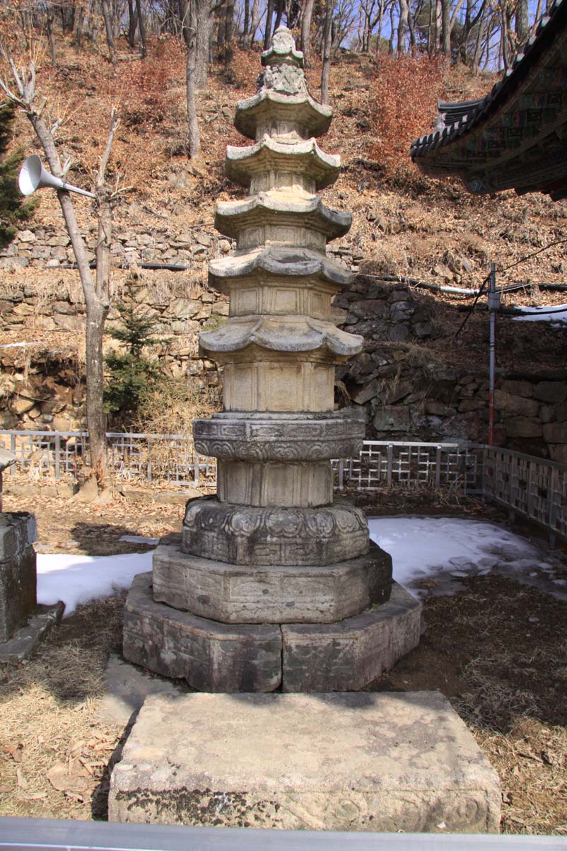 남양주 수종사 팔각오층석탑