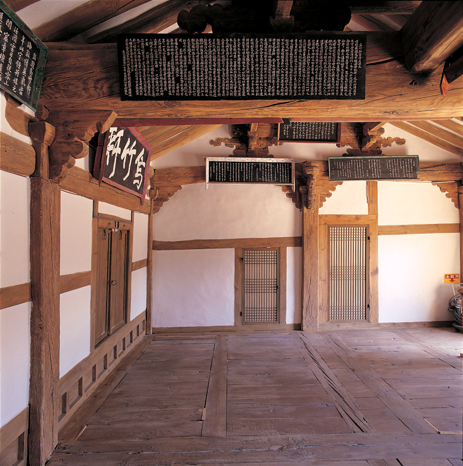 강릉 오죽헌 내부