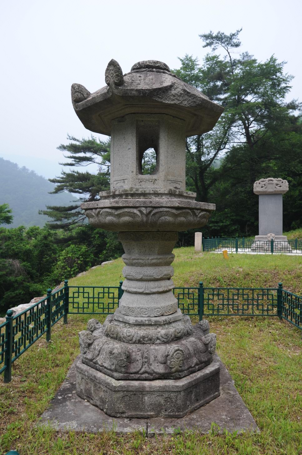 양양 선림원지 석등 (촬영:문화재청)