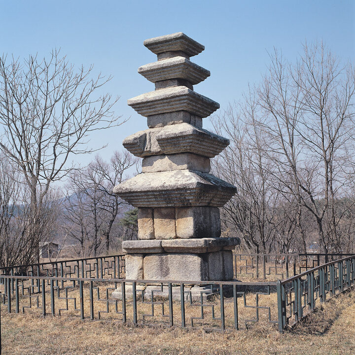 청주 계산리 오층석탑