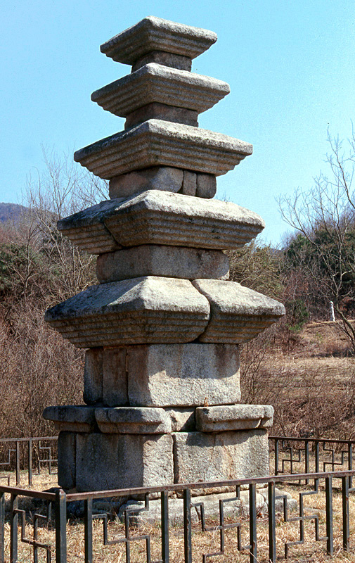 청원 계산리 오층석탑